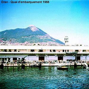 Oran - Port - Gare Maritime - 1955